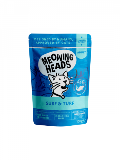 Meowing Heads Σαρδέλα Τόνο 100g